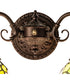 18"W Tiffany Rosebush 2 Light Wall Sconce.602