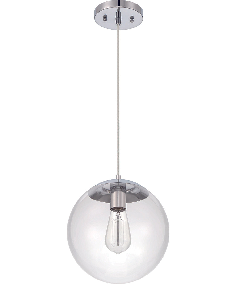 Gaze 1-Light Pendant Chrome