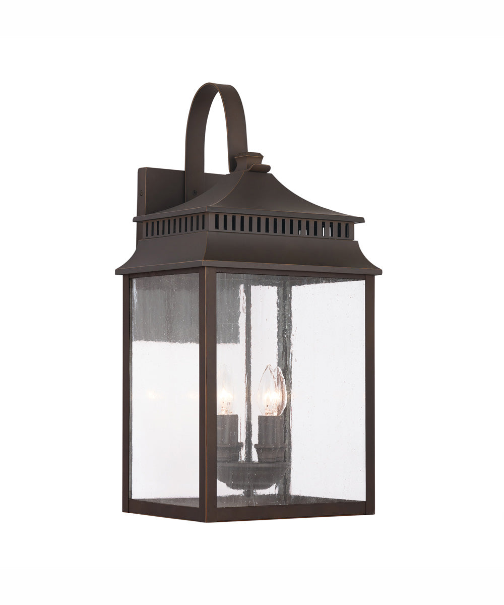 Sutter Creek 4-Light Outdoor Wall-Lantern Rain or Shine - Oiled Bronze