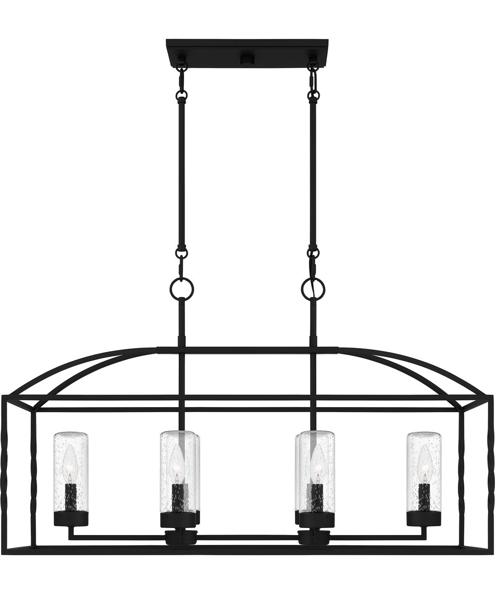 Thatcher 6-light Island Light Earth Black