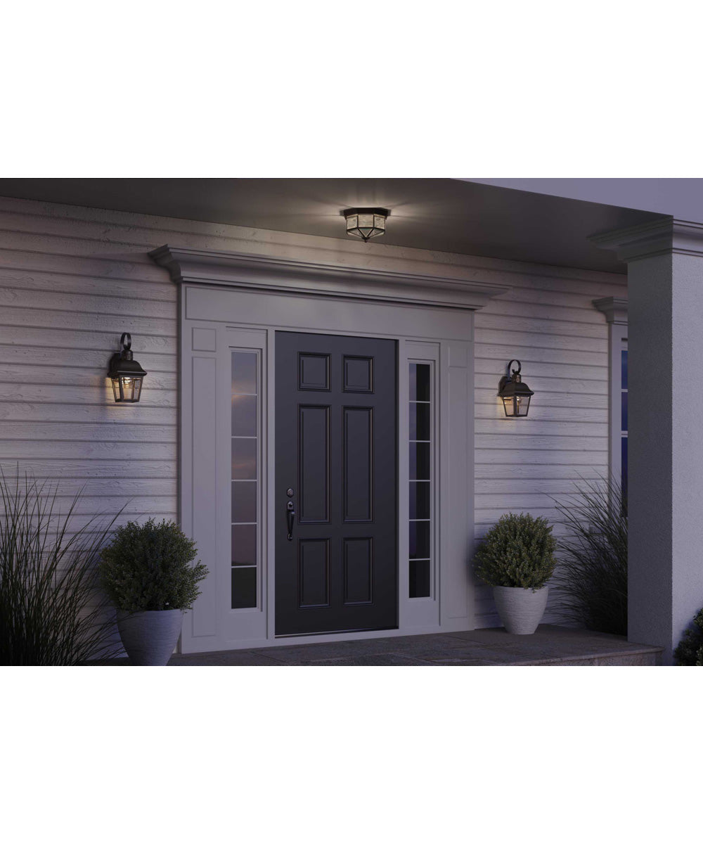 Andover 1-Light Small Wall Lantern Antique Bronze