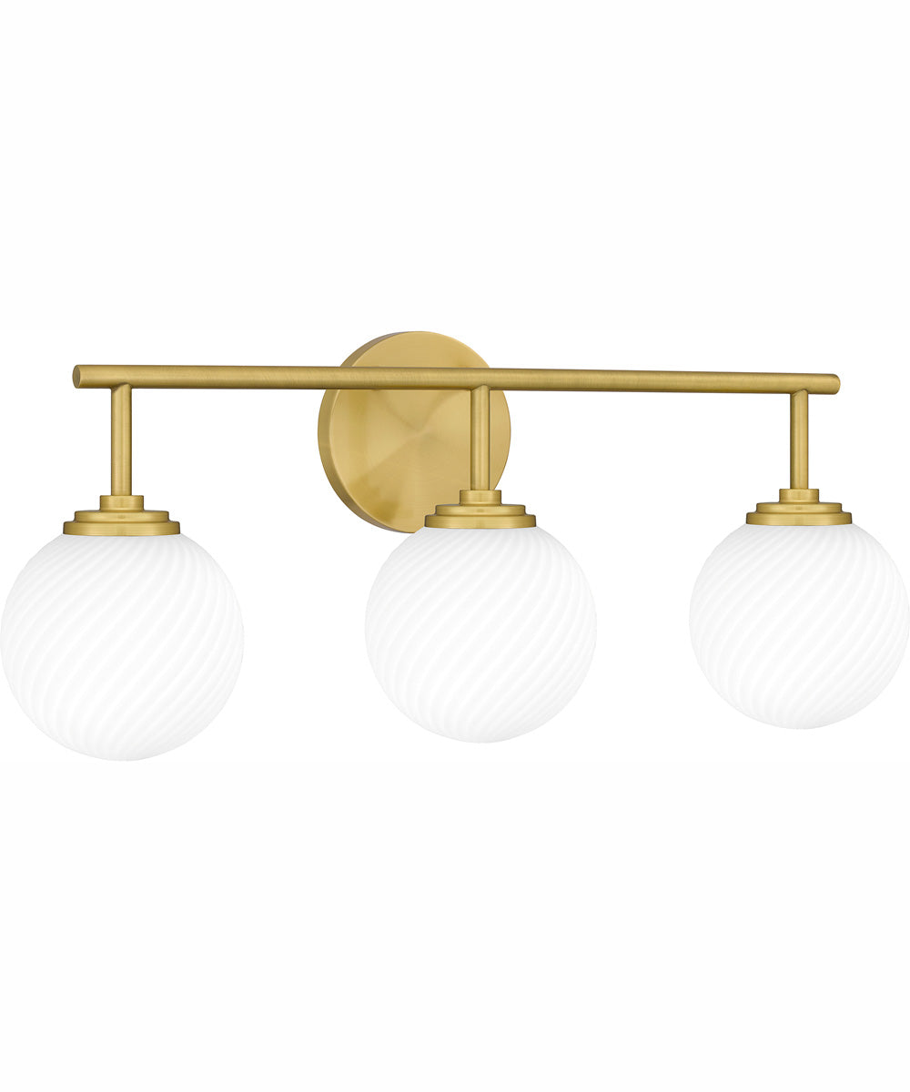 Eloise Large 3-light Bath Light Aged Brass