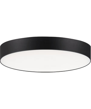 Trim 7 inch RD LED Surface Mount 3000K 0-10V Dim Black