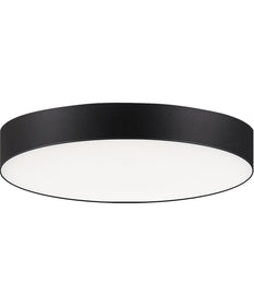 Trim 7 inch RD LED Surface Mount 3000K 0-10V Dim Black
