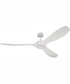 72" Envy 1-Light Indoor/Outdoor Ceiling Fan White