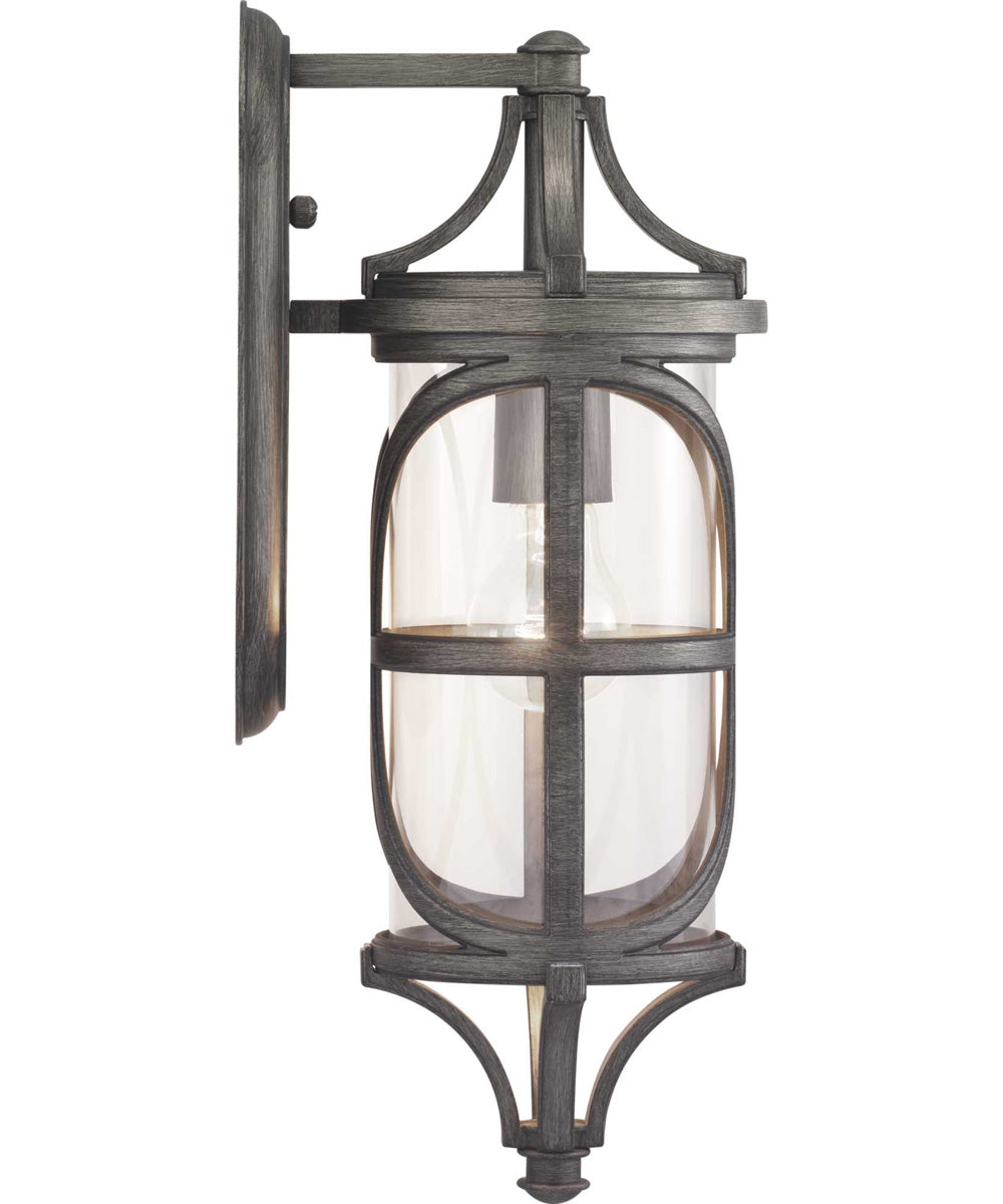 Morrison 1-Light Small Wall Lantern Antique Pewter