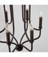Reeves 6-Light Chandelier Bronze