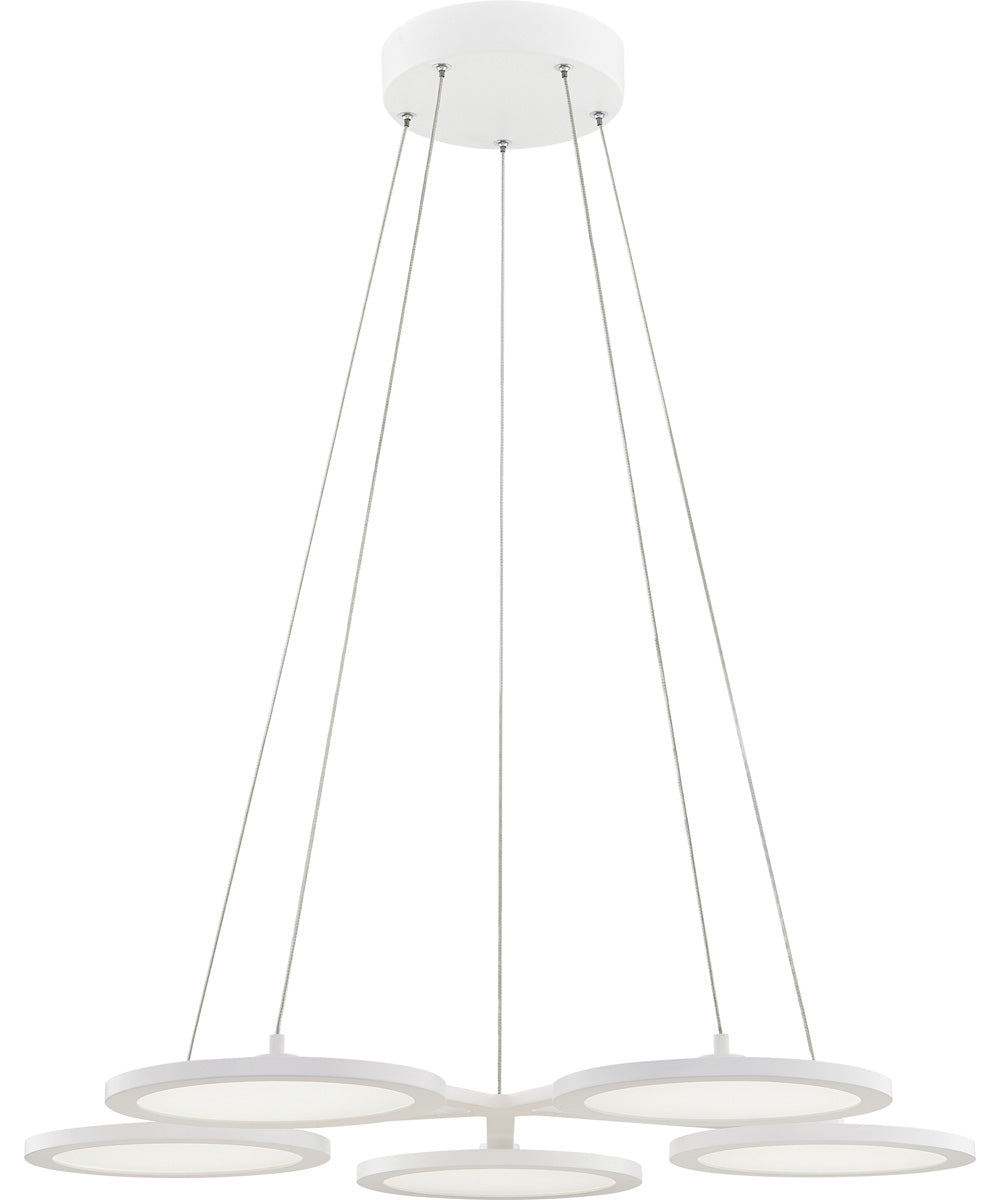 Nitro  Chandelier White Lustre