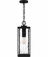Balchier Large 1-light Outdoor Pendant Light Matte Black
