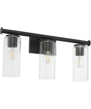 Tamara Day's Mercier 3-light Bath Vanity Light Matte Black