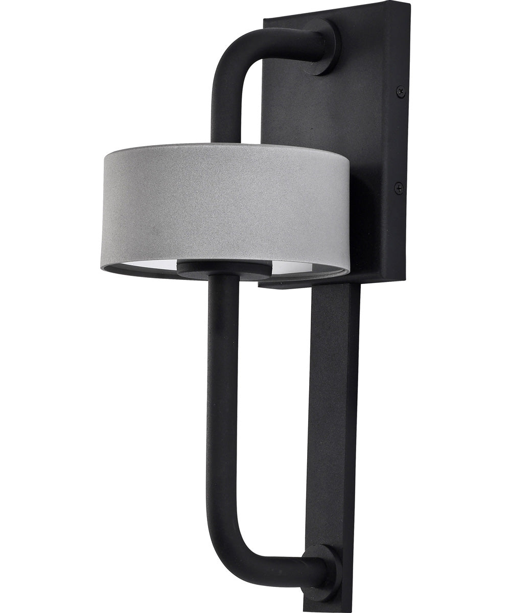 Overtop 1-Light Outdoor Matte Black