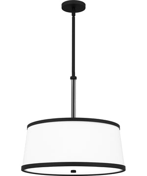 Kylen 4-light Pendant Matte Black