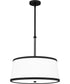 Kylen 4-light Pendant Matte Black