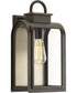 Refuge 1-Light Medium Wall Lantern Oil Rubbed Bronze