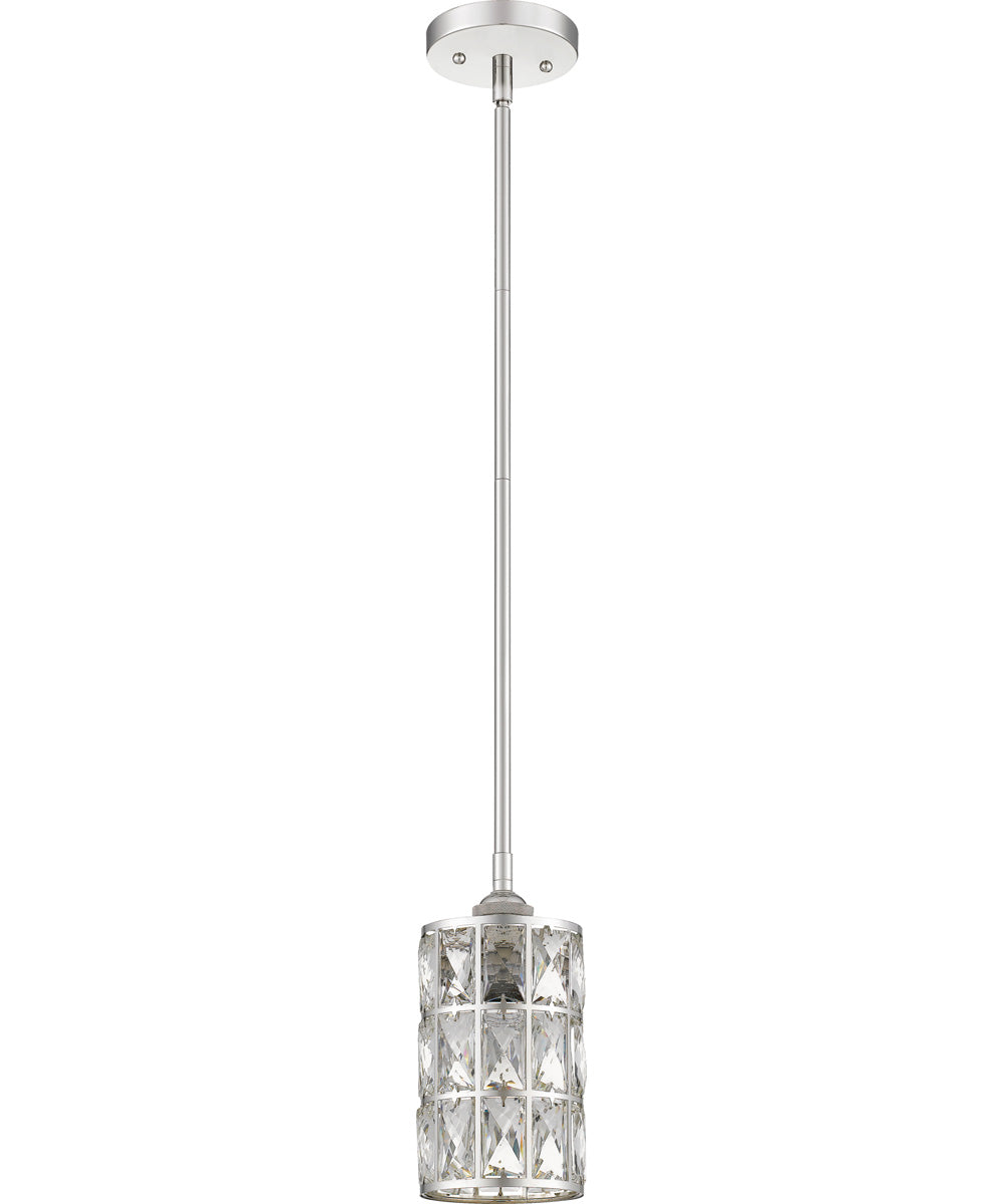 Oliver Small 1-light Mini Pendant Polished Nickel