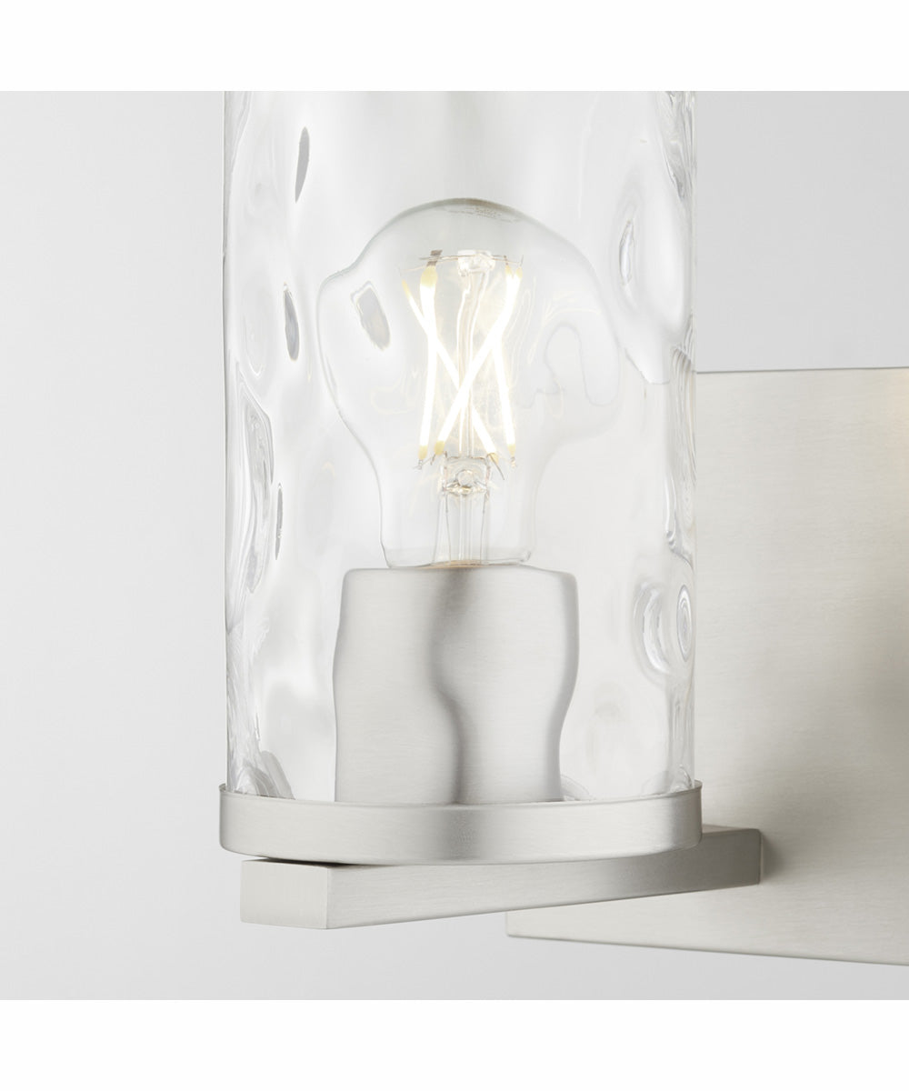 Steinway 1-light Wall Mount Light Fixture Satin Nickel