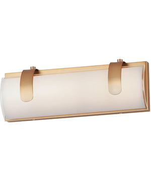Clutch 13 inch LED Bath Vanity Gold