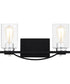 Salem Medium 2-light Bath Light Matte Black