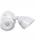 LED Flood 2-Light Outdoor Flood Light White
