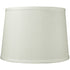 14"W x 10"H SLIP UNO FITTER Light Oatmeal Linen Drum Lampshade