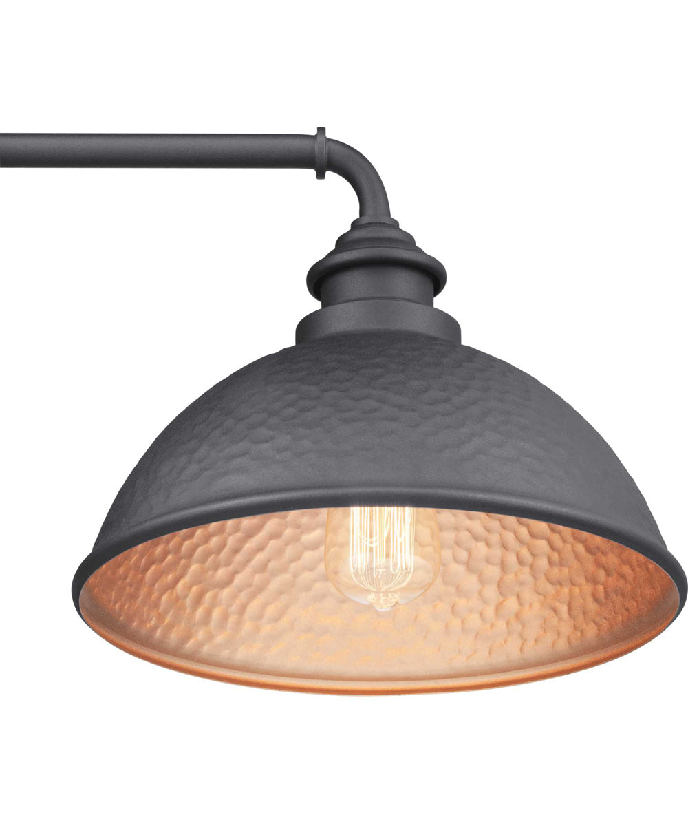 Englewood 1-Light Medium Wall Lantern Textured Black