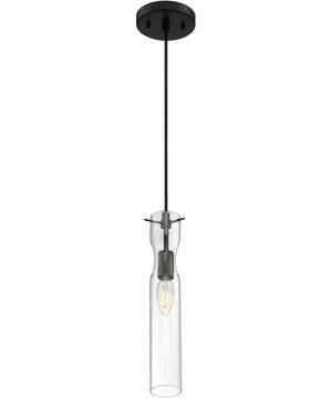 5"W Spyglass 1-Light Pendant Black