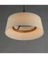 Paramount 16 inch LED Pendant Natural Aged Brass
