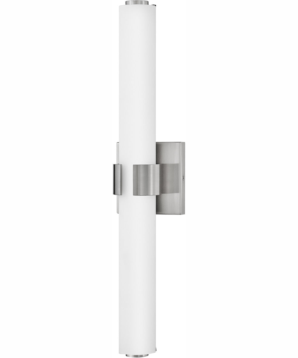 Aiden LED-Light Medium LED Vanity in Brushed Nickel