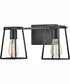 Filmore 2-Light Two Light Vanity in Black