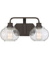 Trilogy Medium 2-light Bath Light Old Bronze