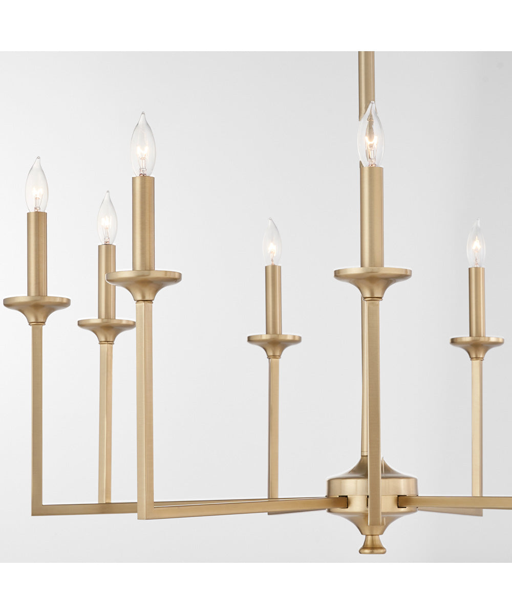 Eldorado 9-light Chandelier Aged Brass