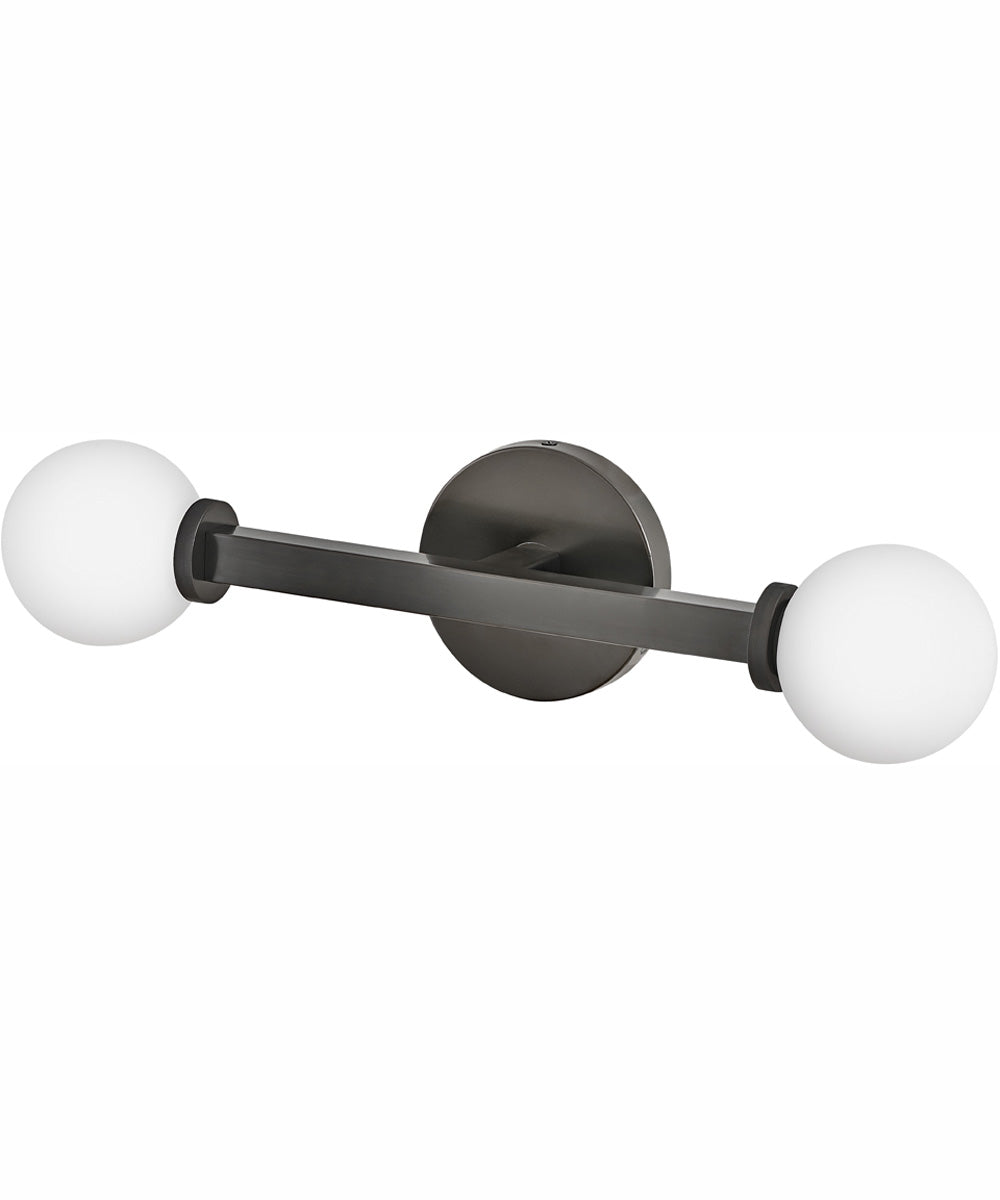 Audrey 2-Light Two Light Vanity in Black Oxide