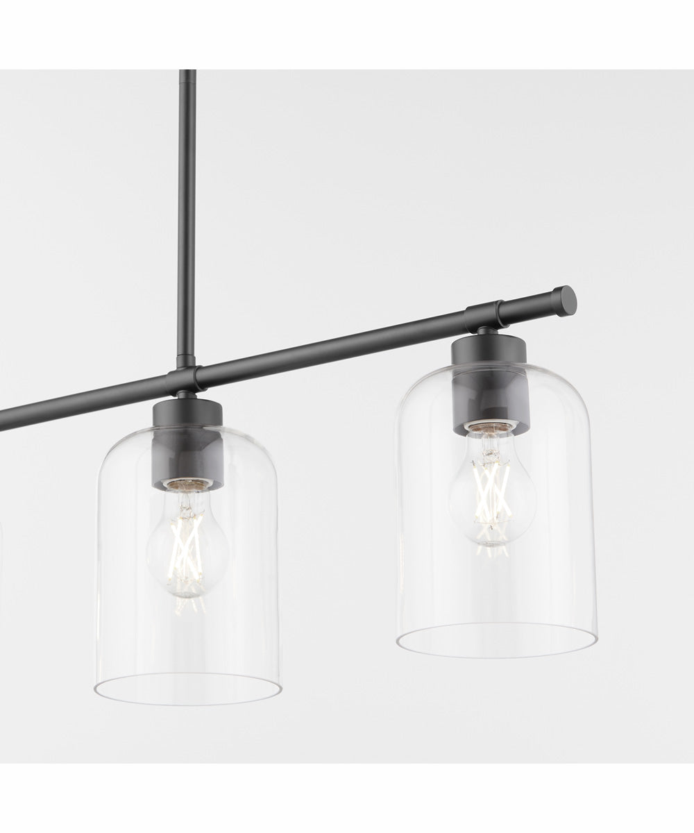 Tribute 4-light Chandelier Matte Black