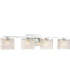 Westcap Extra Large 4-light Bath Light Polished Chrome