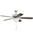 52" Pro Plus 211 2-Light Ceiling Fan (Blades Included) Brushed Satin Nickel