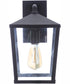 Olsen 1-Light Outdoor Wall Lantern Midnight