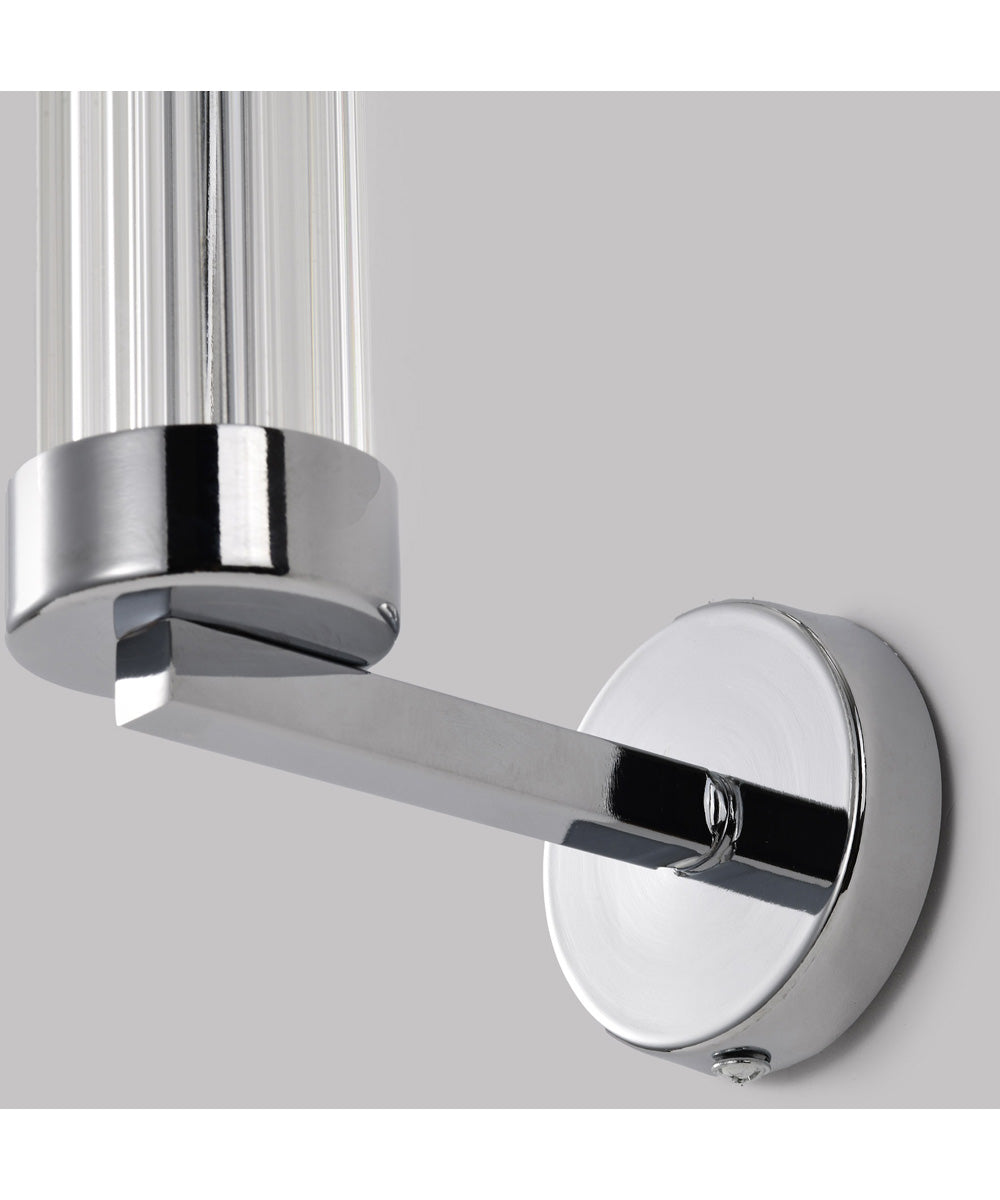 Teagon 1-Light Vanity & Wall Polished Nickel