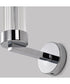 Teagon 1-Light Vanity & Wall Polished Nickel