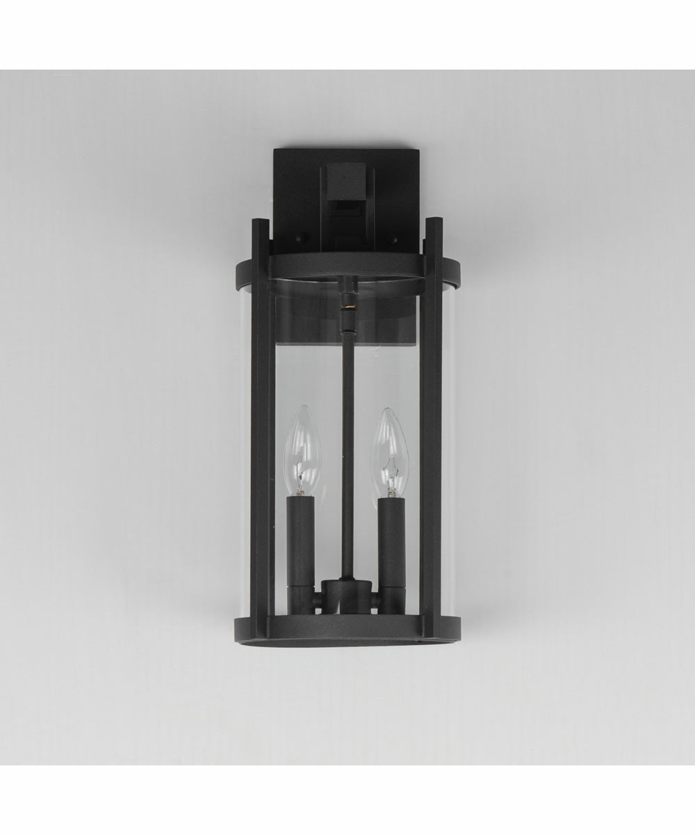 Belfry 2-Light Wall Sconce Black