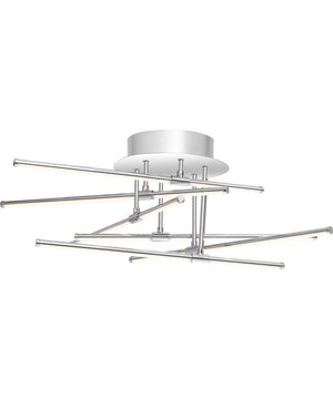 Lightshow  Semi Flush Mount Polished Chrome