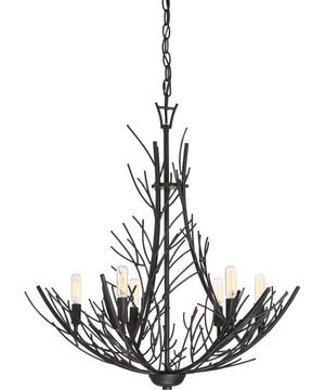 Thornhill 6-light Chandelier Marcado Black