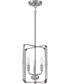 Stowe 3-Light Foyer Brushed Polished Nickel