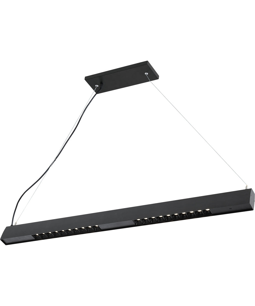 Irene 2-Light Led Pendant Black