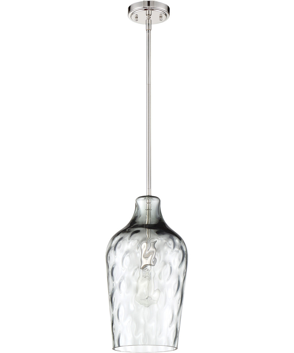Pendant 1-Light Pendant Brushed Polished Nickel