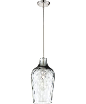 Pendant 1-Light Pendant Brushed Polished Nickel