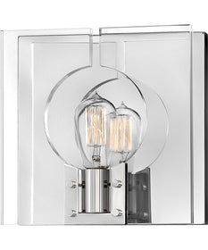 Ludlow 1-Light Single Light Sconce in Polished Nickel*