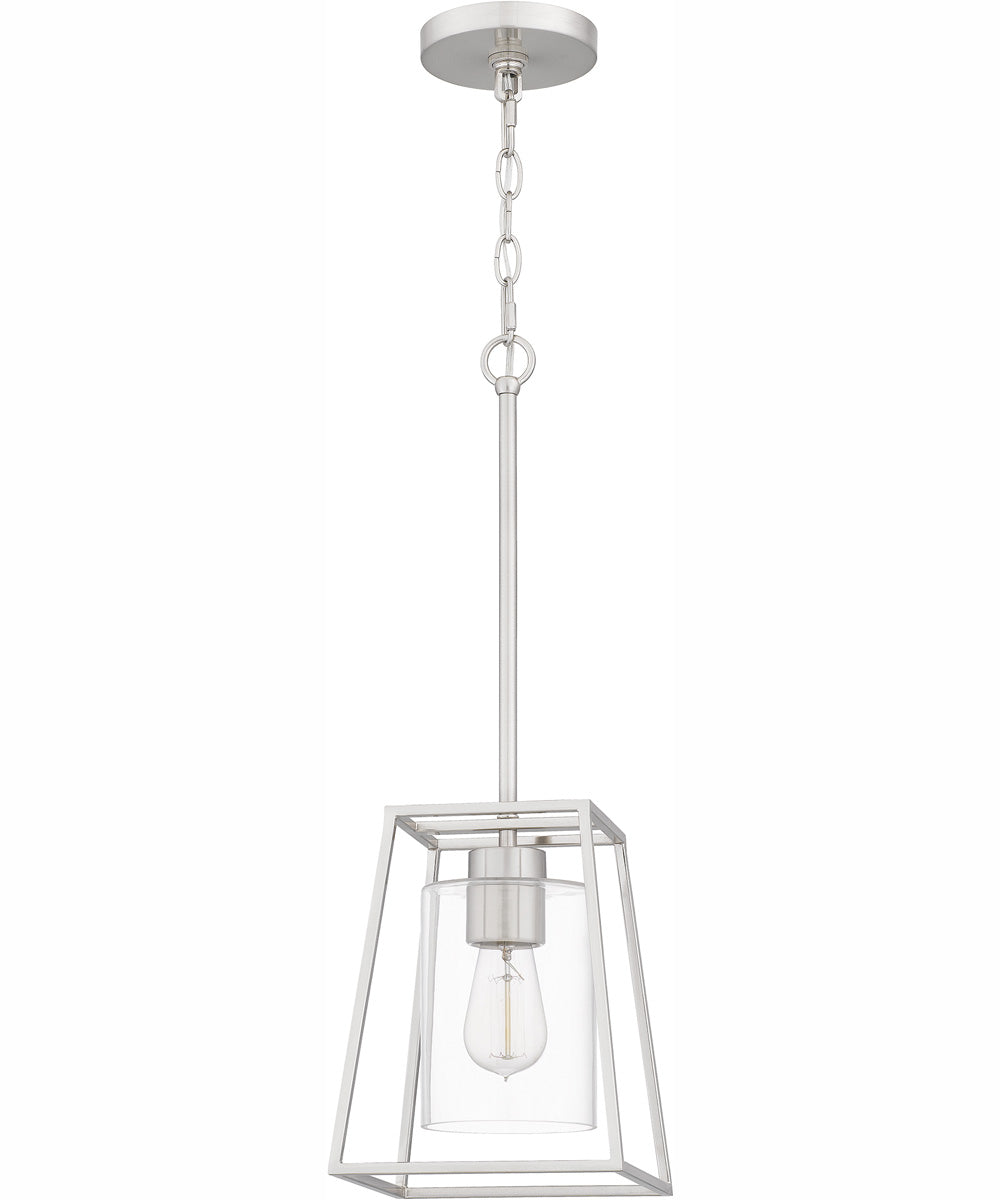 Prescott Small 1-light Mini Pendant Brushed Nickel
