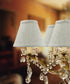 6"W x 5"H Set of 6 Textured Oatmeal Chandelier Lamp Shade