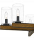 Warrington 6-light Chandelier Natural Iron