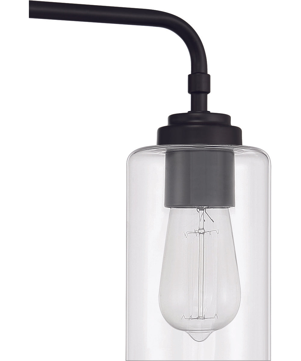 Stowe 4-Light Vanity Flat Black